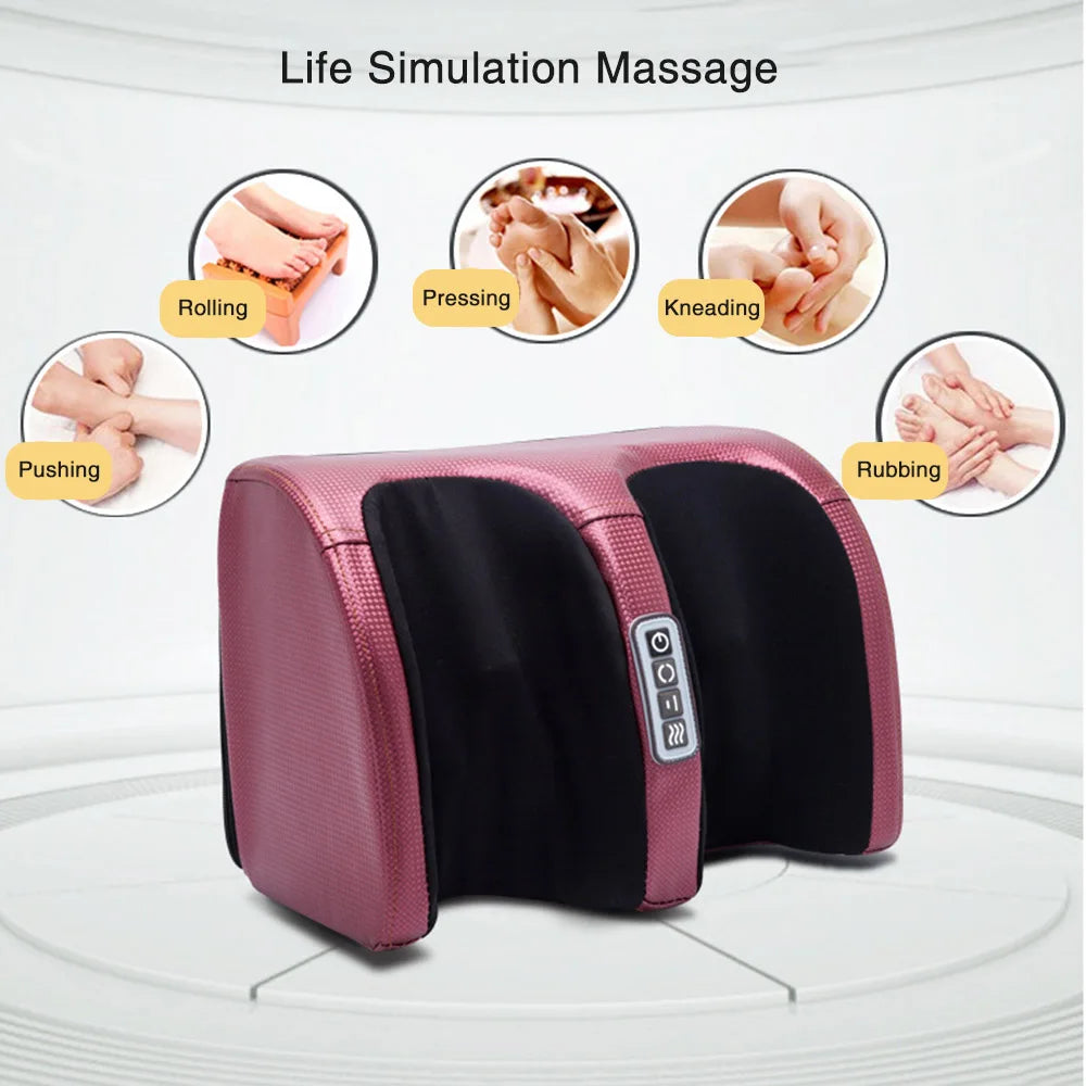 🔥 Electric Foot Massage Machine – Shiatsu-Massage mit Wärme & Vibration