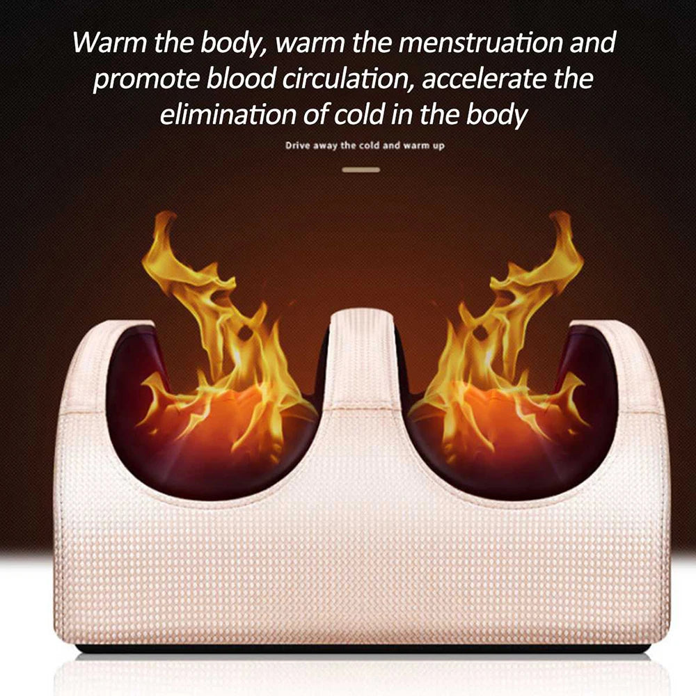 🔥 Electric Foot Massage Machine – Shiatsu-Massage mit Wärme & Vibration