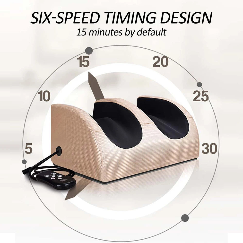 🔥 Electric Foot Massage Machine – Shiatsu-Massage mit Wärme & Vibration