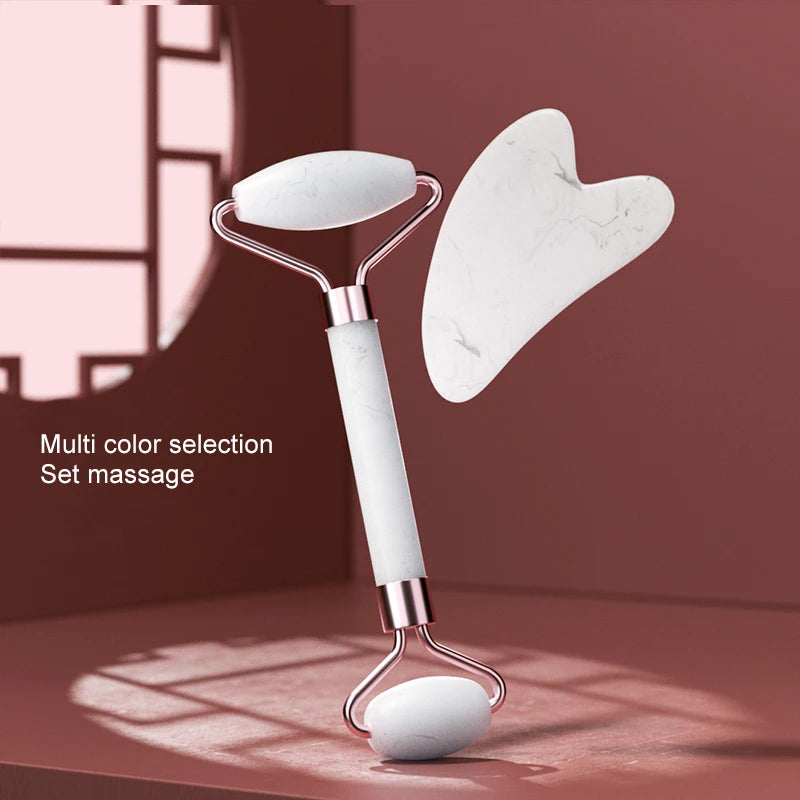 Facial & Neck Lifting Roller – Premium Harz Massagegerät für straffe Hautpflege