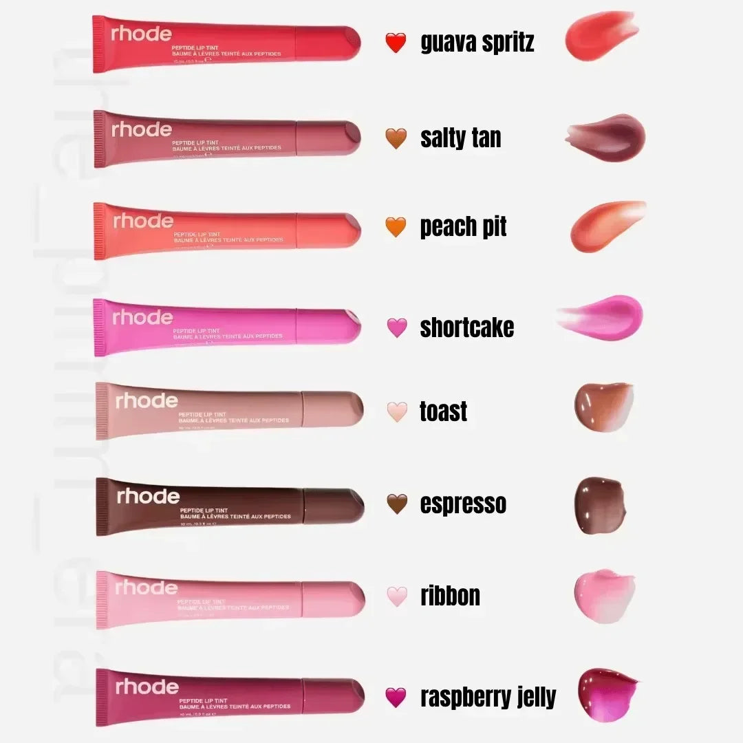 Rhode Lip Gloss – Plump Moisturizing Lip Glaze Essence Gel Oil für langanhaltende Lippenpflege