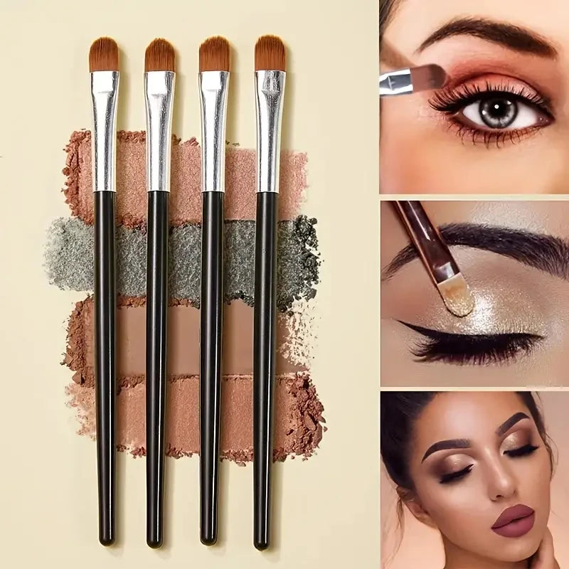 Makeup Pinsel Set – Weiche, Flauschige Professionelle Kosmetikpinsel für Foundation, Puder, Lidschatten, Kabuki & Blending